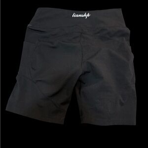 Lianshp Women's Black Performance Bike Shorts Size Medium